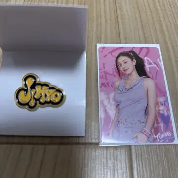 TWICE 핑 배치 트레이딩 카드 지효