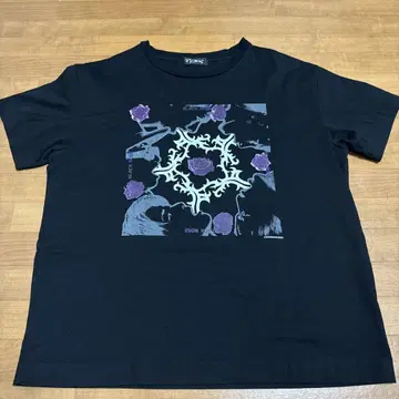 히라모토 렌 amnjx BLACKROSE 티셔츠
