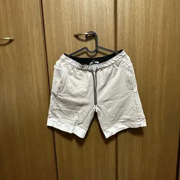 pvot 로고 라이트 그레이 숏팬츠