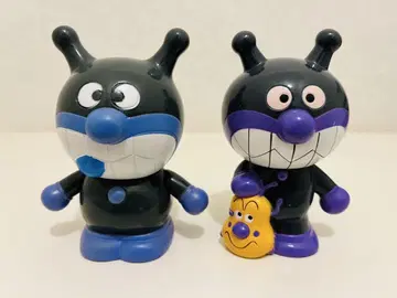 세균맨 소프트 비닐 레트로 BANDAI 구 1992년 신 2004년