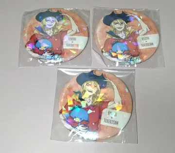 Dr.STONE 산리오 콜라보 캔뱃지 나나미 류스이