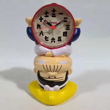 천재 바카본 탁상시계 쿼츠 시계