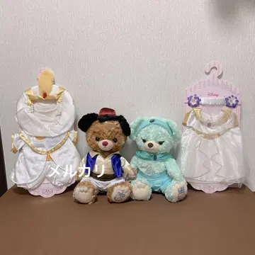알라딘 유니베어 봉제 인형 코스튬 웨딩 드레스