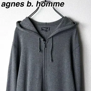 agnes b homme 지퍼 후드티 에네스베 옴므