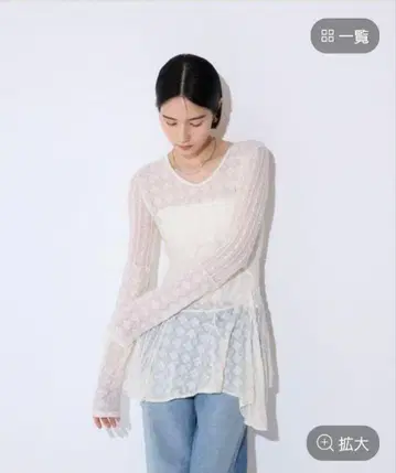 JEANASIS 이레헴 레이스 미니 원피스