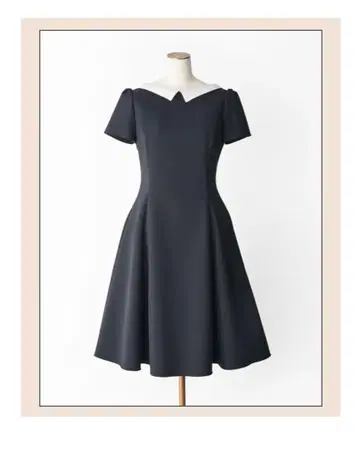 FOXEYNEWYORK 카라 부착 원피스