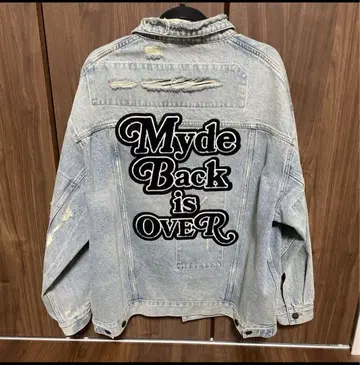 데님 자켓 Myde Back is OVER