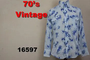 70s 시어스 웨스턴 셔츠 16597 빈티지 80 501