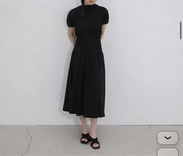 ohotoro 블랙 상의 프리 사이즈