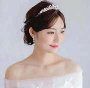 annan wedding 티아라 TLM293 펄 브라이덜 결혼식