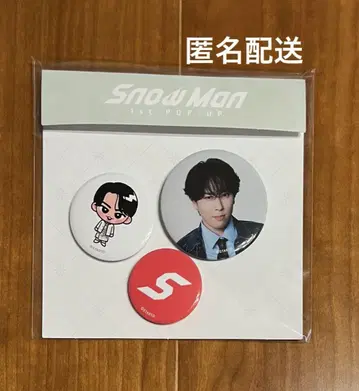 SnowMan 한국 POPUP 캔뱃지 미야타테 료타
