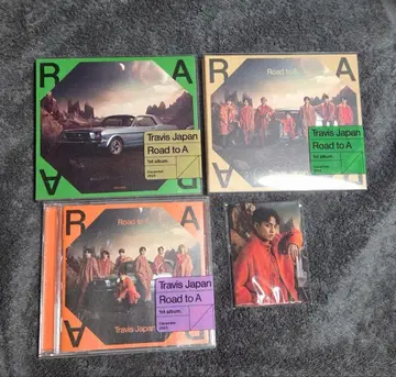 Travis Japan [ Road to A ] 3장 세트