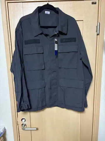 Champion 밀리터리 자켓 블랙 L