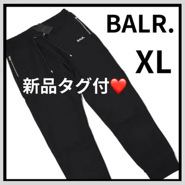 미사용 새상품 ] BALR. 러 맨투맨 조거 팬츠 XL 블랙
