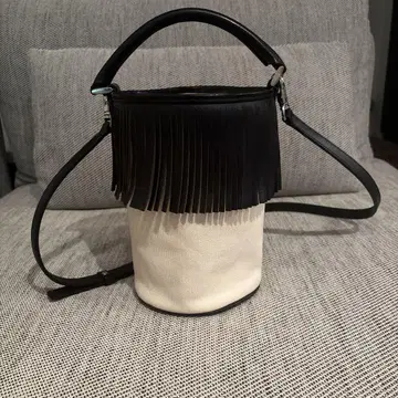 ayakobag 프린지 숄더백 black
