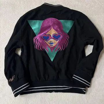 레어 fafi 집업 자켓 블루종 s