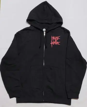 HOUSE OF TORTURE 지퍼 후드티 RED MOON S 사이즈