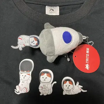 NYASA 니야사 T셔츠 부르부르 로켓 마스코트 참