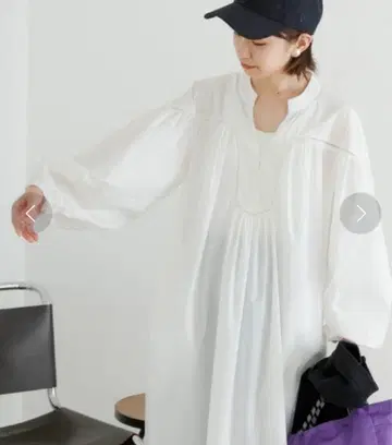 미사용 새상품 어반 리서치 사다리 레이스 셔츠 원피스 롱