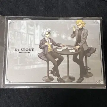 Dr.STONE 아모카페 A4 비주얼 패널 제노 스탠리