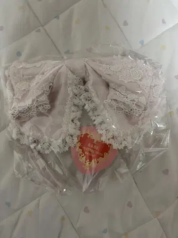 캐머론 머리띠 미사용 새상품 면 새틴 핑크