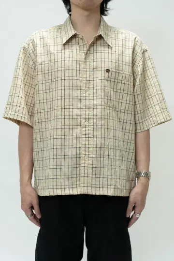 QUIKSILVER 체크 셔츠
