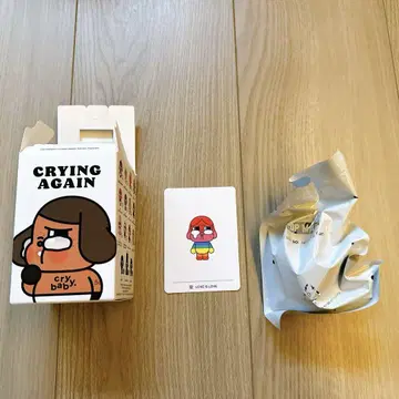 새상품! pop mart crying again LOVEisLOVE 05