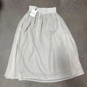 KELEN 롱 스커트 물방울 패턴 레이스 M 사이즈
