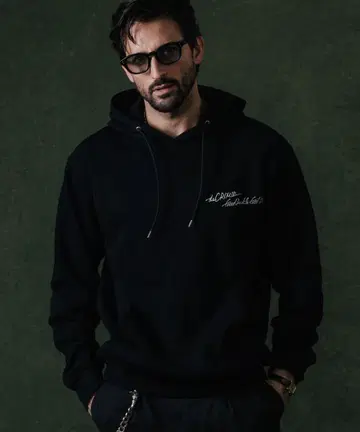 CRIMIE SCRIPT LOGO HOODIE SWEAT