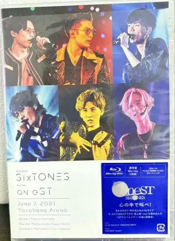 SixTONES/on eST (2매 세트) BluRay