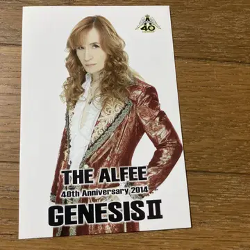THE ALFEE 40th Anniversary 엽서