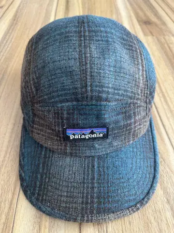 patagonia / 파타고니아 체크 무늬 캡 제트캡