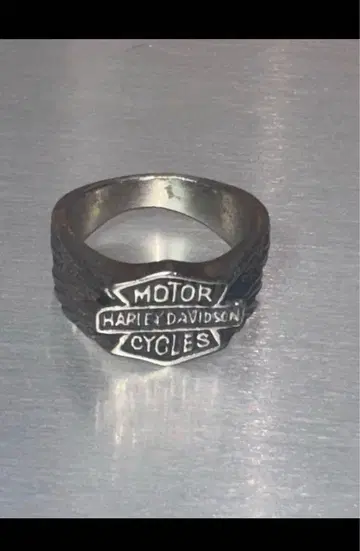 Harley Davidson 바이커 실버 반지 18호
