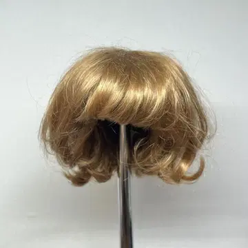 비스크 인형용 가발 2 라이트 브라운 화학 섬유 안쪽 둘레 25cm