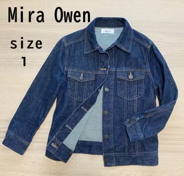 [ 새상품급 ] Mira Owen 다크 블루 데님 자켓 사이즈 1