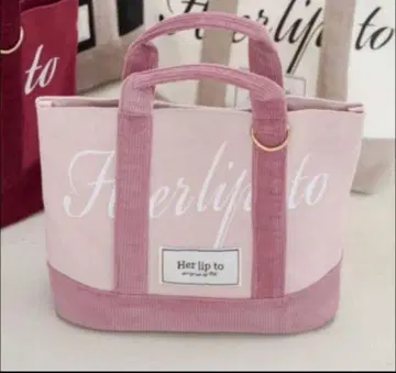 herlipto HLT mini tote 신주쿠 루미네 한정판 토트백