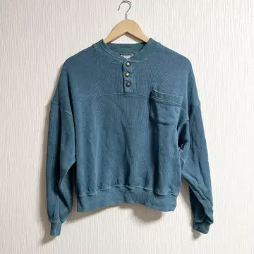 NCAA 하프 버튼 맨투맨 DESCENTE 데상트