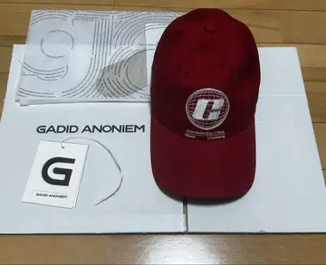 GADID ANONIEM 빨간색 캡 택 포함