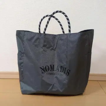 NOM ADIS 그레이 토트백
