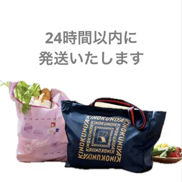 JAL 기내 판매 한정판 KINOKUNIYA 토트백 & 에코백 세트