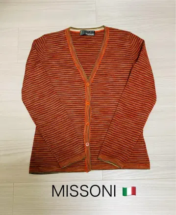[ 새상품급 ] SPORT MISSONI 가디건 스웨터 M 이탈리아제