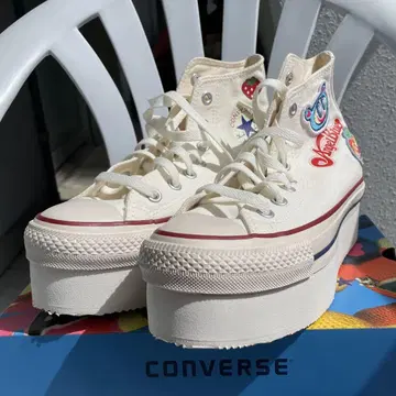 [ 미사용 ] 엔젤 블루 converse 컨버스 24.5cm