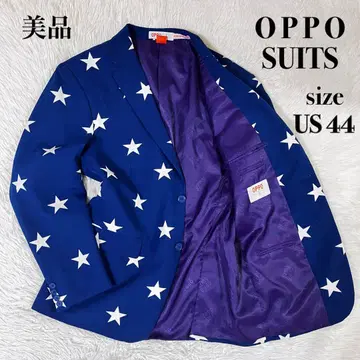 새상품급 OPPO SUITS 오포수트 총 안감 테일러드 자켓 EU54