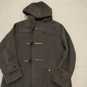 ORCIVAL LeTinte 울 그레이 더플 코트