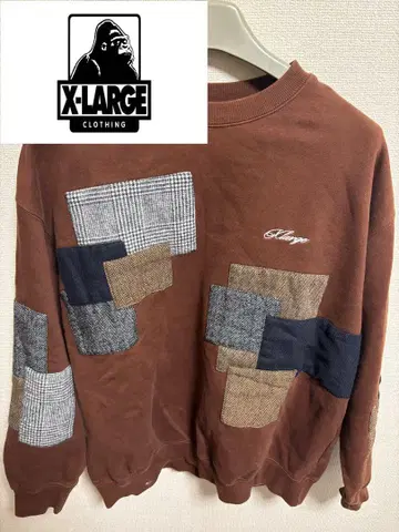 XLARGE 패치워크 트레이닝복 L