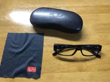 레이밴 블랙 프레임 안경