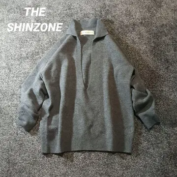 신존 THE SHINZONE 밸리 니트 V넥 니트