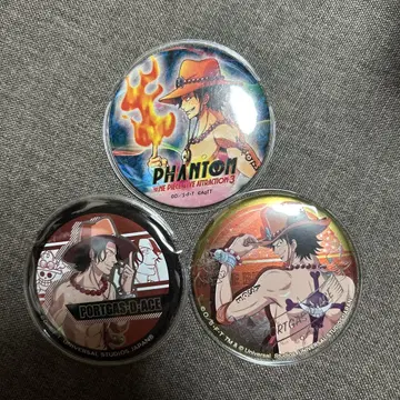 ONEPIECE 캔뱃지 에이스