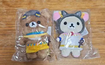 리락쿠마 세트 아누비스님풍 바스테트님풍 고대 이집트전 한정판 택 포함