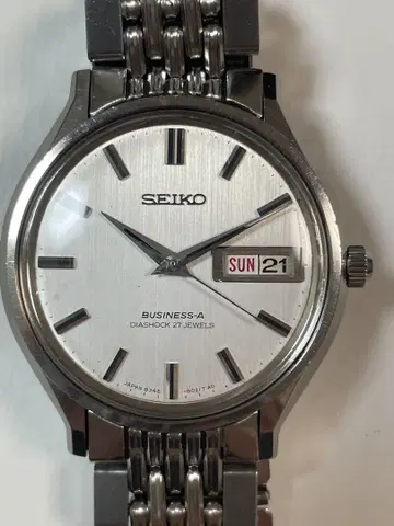 SEIKO BUSINESS-A 자동 와인딩 손목시계 27주얼